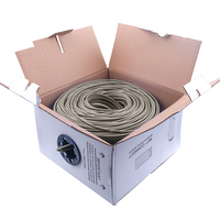Cable de Conexión CAT 6A S/FTP de Alta Velocidad de 10 GBit Linkwylan, Cable Crudo a Granel, AWG26, Cables de Cobre Trenzados, LSOH/LSZH, JACK CAT 6A S/FTP