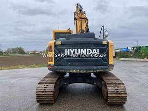 Excavatrice d'occasion 24 tonnes, Hyundai 235 de Corée, avec certification CE, d'origine, de seconde main, excavatrice hydraulique Hyundai 235 - Product Image 4