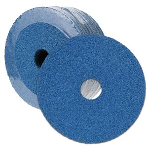 Disque en fibre de zircone de haute qualité de 5 pouces résine sur papier abrasif en résine meulage disque en fibre abrasive - Product Image 1