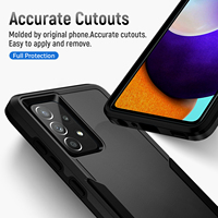 Étui semi-encapsulé en TPU antichoc pour A52S 5G S20 FE S21 FE S22 S23 Ultra et autres modèles