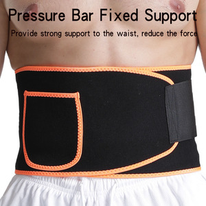 Sudoración profusa durante el ejercicio con un cinturón que da forma al cuerpo mientras se ejecuta Fitness y protección de la cintura - Product Image 3