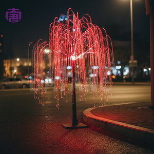 Arbre lumineux LED en fibre optique en plastique, effet ciel étoilé, étanche IP65 pour rues, places, centres commerciaux, hôtels, centres de villégiature, festivals - Product Image 5