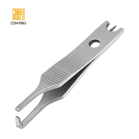 Outil d'ouverture à double anneau fendu en aluminium, accessoire de pêche en acier inoxydable pour leurres, équipement de pêche en extérieur pour la pêche en rivière