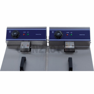 Doble tanques encimera eléctrica freidora Industrial freidora para freír - Product Image 6