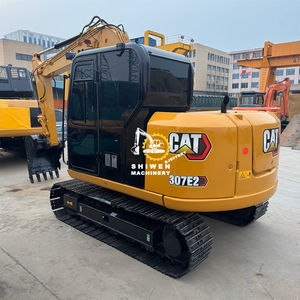 Alta calidad usada CAT307E2 Mini excavadora sobre orugas Dozer Blade bomba rodamiento excelente estado 7 T peso operativo Japón origen - Product Image 4