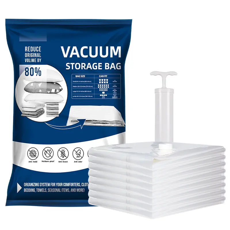 Wholesale High Quality Space Saver Vacuum Storage Bags Set with Pump
