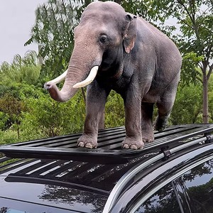 Panier de toit de voiture en alliage d'aluminium pour <span class=keywords><strong>Mercedes</strong></span>-Benz GLC 2016-2023 2024+ - Product Image 6