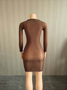 Robe de Soirée Chic et <span class=keywords><strong>Sexy</strong></span> en Maille Taille Unique pour <span class=keywords><strong>Femme</strong></span> – Collection 2026 – Vente en Gros - Product Image 6