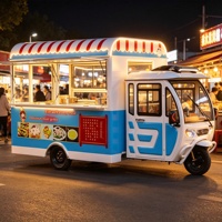 Remorque de camion-restaurant électrique mobile avec cuisine complète, camion-restaurant à vendre, application de restauration