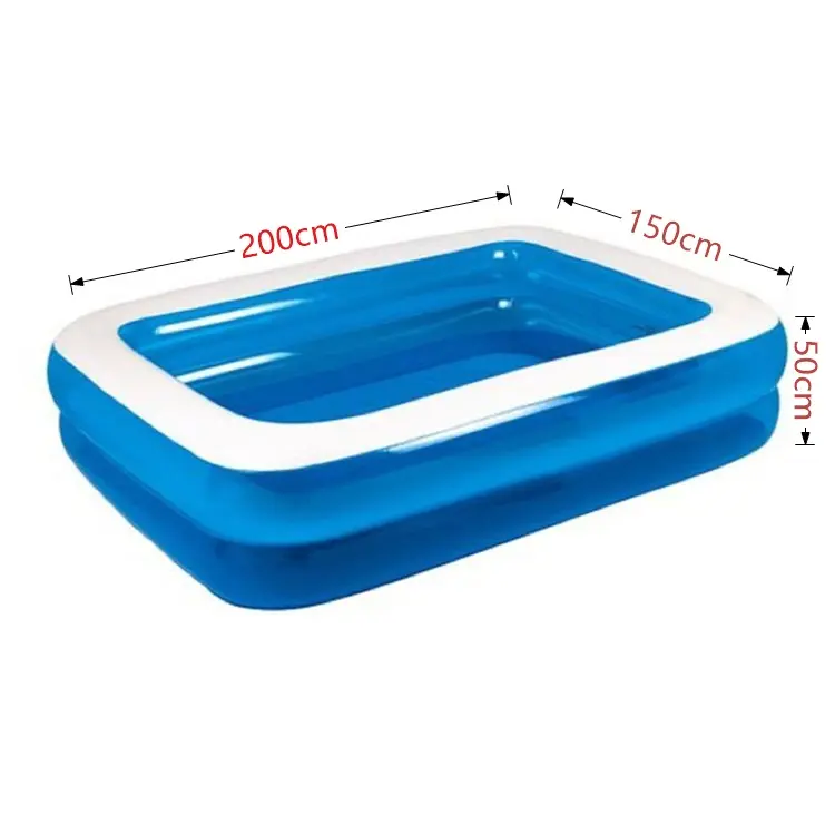 Transparente Azul Piscina inflável bebê banheiras infláveis banheiras de hidromassagem jardim água jogar piscina