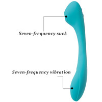 Gelance G-Punkt Sauger Vibratoren USB Aufladbar Wasserdicht Klitoris-Stimulator 10 Geschwindigkeiten Vibration 10 Saugmodi Realistisches Gefühl