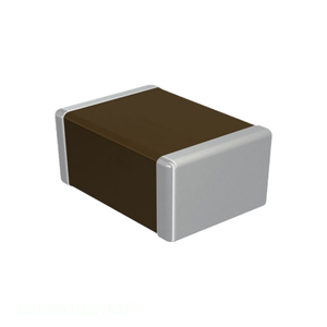 ตัวแทนจำหน่ายอย่างเป็นทางการ C1812X105K101T 1812 (4532 เมตริก) ตัวเก็บประจุเซรามิกแบบติดตั้งบนพื้นผิว MLCC 1 ยูเอฟ คาปาซิเตอร์เซรามิก 1 ยูเอฟ 100 โวลต์ X7R 1812 - Product Image 1