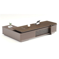Bureaux de direction de luxe modernes pour ordinateur, postes de travail de PDG, tables de bureau, mobilier de bureau, personnalisation usine (avec photos)