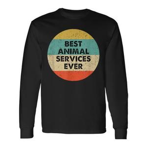 เสื้อยืดแขนยาวโปรโมชั่น Best Animal Services Ever - Product Image 1