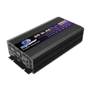 Gongdi-inversor de potencia de 4000W para coche, batería de CC a ca de 12V y 24V, inversor de potencia de 110V y 220V, onda sinusoidal pura