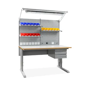 Établi <span class=keywords><strong>d</strong></span>'atelier équipement de soudage bancs <span class=keywords><strong>d</strong></span>'<span class=keywords><strong>occasion</strong></span> table de travail avec plateau en acier inoxydable à <span class=keywords><strong>vendre</strong></span> - Product Image 1