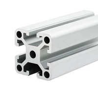 Cadre en alliage d'aluminium anodisé, u 2020 3030 4040 5050 8080, 10 pièces, isolation T, profil industriel