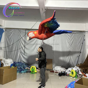 Gran oferta, disfraz de pájaro inflable, decoración de fiesta temática de pájaro, marioneta inflable de <span class=keywords><strong>loro</strong></span> - Product Image 4