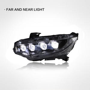 Phares avant Plug and Play de haute qualité phares LED phares pour Honda Civic 10TH <span class=keywords><strong>Bugatti</strong></span> Style 2016-2021 - Product Image 4