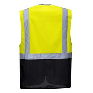 PORTWEST - C476YBRXL Warsaw Executive chaleco amarillo/negro-EAN 5036108283484 ROPA DE TRABAJO DE LA HI-VIS - Product Image 2