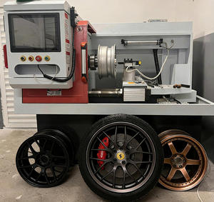 Machine de découpe au laser CNC entièrement automatique certifiée CE à prix d'usine pour la <span class=keywords><strong>réparation</strong></span> de jantes en alliage - Product Image 1