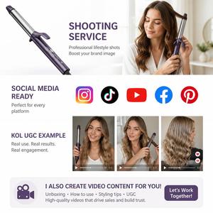 Herramienta de Peinado para Viaje, Directo de Fábrica Torlin, Rizador de Pelo Multifuncional de Barril Largo Extra Grande de 50 mm (2 Pulgadas) para Cabello Grueso - Product Image 5