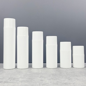 2024 Skincare Beauty <b>Plastic</b> <b>Bottle</b> <b>Empty</b> Replacement Luxury Airless Pump <b>Bottle</b> 30ml 50ml Cosmetic Matte Recyclable Packaging - Product Image 1