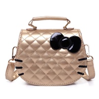 Sac fourre-tout en PU pour enfants, motif animal de dessin animé Hello Kitty, sac à bandoulière pour filles, sac fourre-tout chat, vente chaude