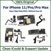Carte Mère Débloquée Originale pour iPhone 11 11 Pro 11 Pro Max, Carte Logique avec Face ID pour Carte Mère iPhone 11