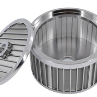Filter Kawat Johnson Wedge Wire Screen, Saringan Resin, Pengolahan Air Lunak, SS316, Custom OEM, Elemen Saringan Tabung Slot