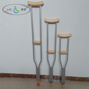 Béquille sous-bras L+C réglable en alliage d'aluminium, aide à la marche pour personnes âgées et handicapées - Product Image 3