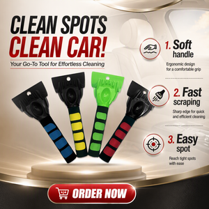 Grattoirs à glace pour voiture, <span class=keywords><strong>grattoir</strong></span> à neige et à <span class=keywords><strong>givre</strong></span>, outils de dégivrage, pelle à glace en plastique avec poignée en mousse pour <span class=keywords><strong>pare</strong></span>-<span class=keywords><strong>brise</strong></span> de voiture et camion - Product Image 1