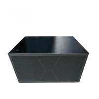 Caisson de basses passif double de 18 pouces Système audio professionnel Haut-parleur Équipement Dj Basse Haute Puissance