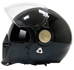 Nouveau casque de moto modulaire OP01 GIKE homologué DOT, coque en ABS, double visière, visière rabattable, fermeture rapide, toutes saisons, pour hommes - Product Image 1