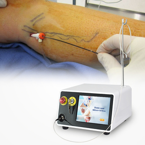 2025 Triangel <span class=keywords><strong>Laser</strong></span> Medical1470nm 980nm Láser endovenoso EVLT Láser quirúrgico Venas varicosas Máquina de eliminación de ablación - Product Image 4