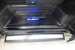 WZXD Car <b>Door</b> Sill Cover Plates LED <b>Light</b> Stainless Steel for MAJESTRY - Product Image 2