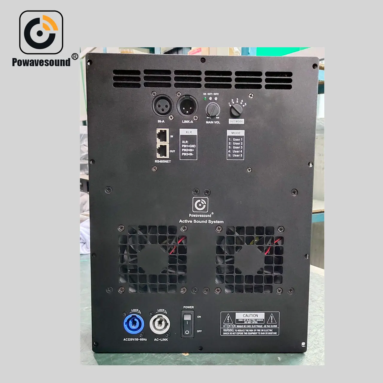Módulo amplificador de Subwoofer profesional, placa de altavoz, Clase D, con DSP, para subwoofer dual de 21 pulgadas, 2x3000W