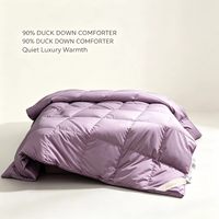 Couette en duvet d'oie de luxe pour hôtel, insert de couette en duvet premium, couette classique en duvet blanc, couette en duvet surdimensionnée