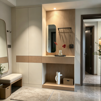 Mueble Zapatero Moderno Personalizado con Cajones para Proyectos de Diseño de Interiores Residenciales Urbanos