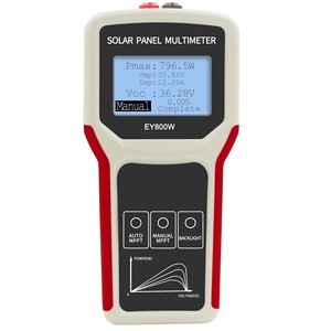 Painel fotovoltaico multímetro EY800W painel solar MPPT tester poder medidor circuito aberto tensão - Product Image 1