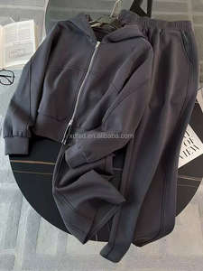 Conjunto <span class=keywords><strong>de</strong></span> <span class=keywords><strong>Ropa</strong></span> Deportiva para <span class=keywords><strong>Mujer</strong></span> Otoño-Invierno, Pantalones para Correr, Cárdigan, Sudadera con Capucha, Traje Deportivo para <span class=keywords><strong>Mujer</strong></span>, Fabricante <span class=keywords><strong>de</strong></span> Trajes para Correr - Product Image 1