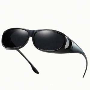 Lunettes de soleil polarisées pour la conduite nocturne avec logo personnalisé, nouvelle vente chaude, lunettes de sport, lunettes de vision nocturne, lunettes de protection pour hommes - Product Image 3