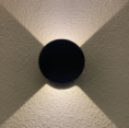 Luci da parete a LED circolari di alta qualità in alluminio da 10W per uso interno ed esterno a parete luci da parete esterne - Product Image 2
