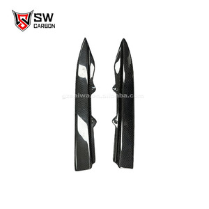 <span class=keywords><strong>Coin</strong></span> de séparation de pare-chocs arrière en fibre de carbone véritable pour BMW Série 3 F30 M Sport 2013-2018 Accessoires automobiles en fibre de carbone - Product Image 5