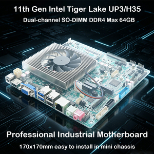 Placa Base Industrial ITX <span class=keywords><strong>Intel</strong></span> <span class=keywords><strong>Core</strong></span> I5-1135G7 de 11.ª Generación, Tiger Lake-U, DDR4 de Doble Canal, SATA, Nueva, Integrada, 32GB - Product Image 1