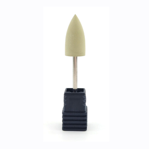 <b>Long</b> Bullet Silicone Polisher Nail <b>Drill</b> <b>Bit</b> Pedicure Polishing Tool Cuticle Care Manicure Salon Silicone Rubber <b>Bit</b> - Product Image 2