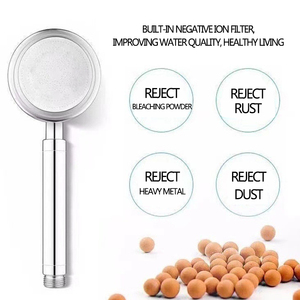 Pommeau de douche suralimenté en aluminium spatial salle de bain maison salle de bain douche douche à main - Product Image 5