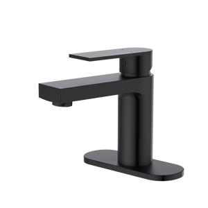 ก๊อกน้ำอ่างล้างหน้าแบบก้านโยกเดี่ยว สีดำ รุ่น 304 SS ดีไซน์ทันสมัย - Product Image 6