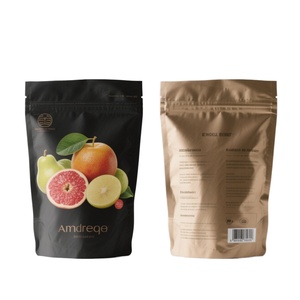 Bolsa de Mylar con Cierre Zip de Aluminio para Frutas Secas, Impresión Digital Personalizada, Embalaje de Plástico Laminado, Bolsa con Cierre Vertical - Product Image 3