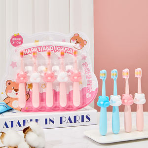 Set di 5 Spazzolini da Denti per Bambini con Design Personalizzato a Forma di Orsetto, Setole Morbide, Produttore di Spazzolini in Plastica - Product Image 3